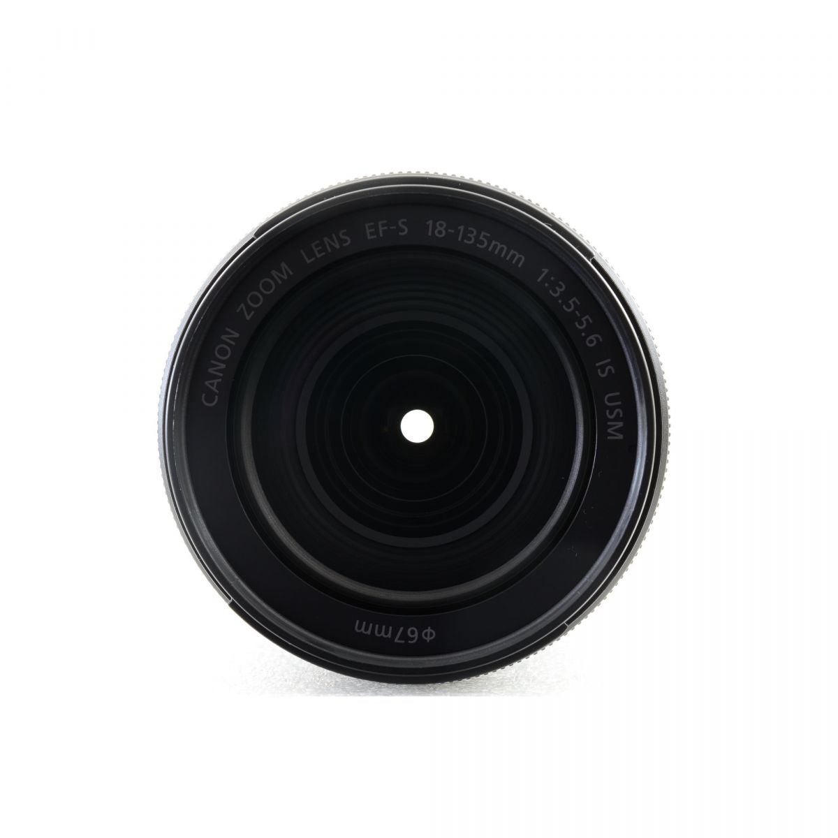 【中古】Canon EF-S 18-135mm F3.5-5.6 IS USM ズーム カメラレンズ 交換レンズ フード付 キヤノン