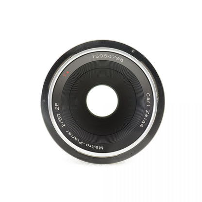 【中古】Carl Zeiss Makro Planar 50mm f/2 ZE T* キャノンEFマウント 単焦点 カメラレンズ 交換レンズ カールツァイス
