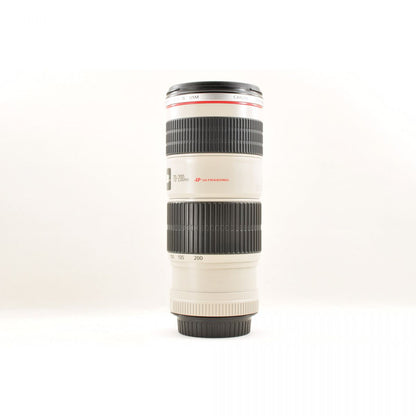 【中古】Canon EF 70-200mm f/4L IS USM 元箱 フード ズーム カメラレンズ 交換レンズ キャノン