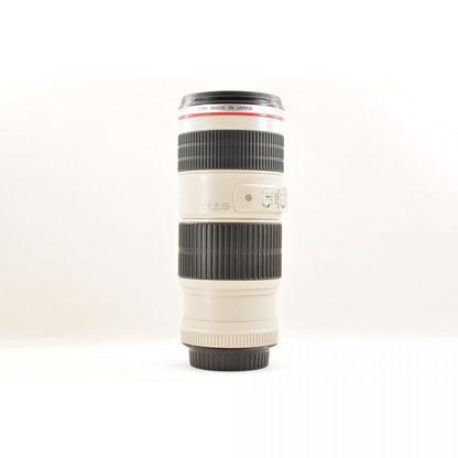 【中古】Canon EF 70-200mm f/4L IS USM 元箱 フード ズーム カメラレンズ 交換レンズ キャノン