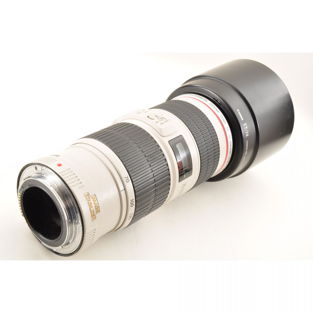 【中古】Canon EF 70-200mm f/4L IS USM 元箱 フード ズーム カメラレンズ 交換レンズ キャノン