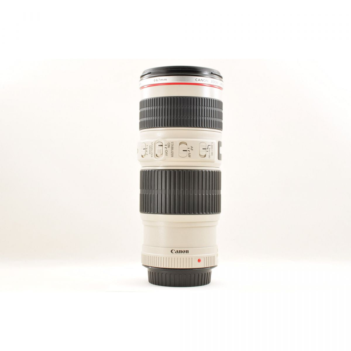 【中古】Canon EF 70-200mm f/4L IS USM 元箱 フード ズーム カメラレンズ 交換レンズ キャノン