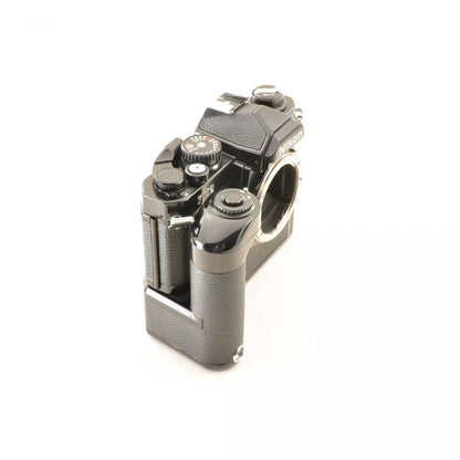 【中古】Nikon New FM2 後期 ブラック MD-12 フィルムカメラ ニコン