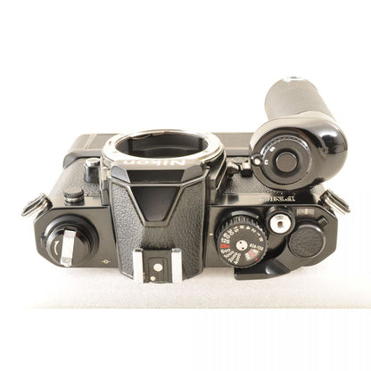 【中古】Nikon New FM2 後期 ブラック MD-12 フィルムカメラ ニコン