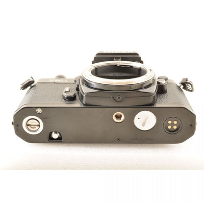 【中古】Nikon New FM2 後期 ブラック MD-12 フィルムカメラ ニコン