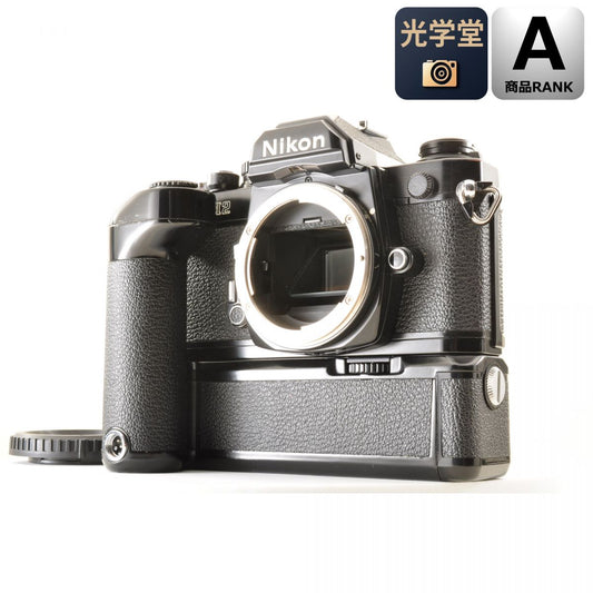 【中古】Nikon New FM2 後期 ブラック MD-12 フィルムカメラ ニコン