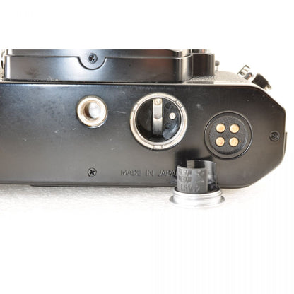 【中古】Nikon New FM2 後期 ブラック MD-12 フィルムカメラ ニコン