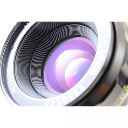 【中古】Nikon NIKKOR H.C Auto 50mm f/2 非Ai 単焦点 カメラレンズ 交換レンズ ニコン