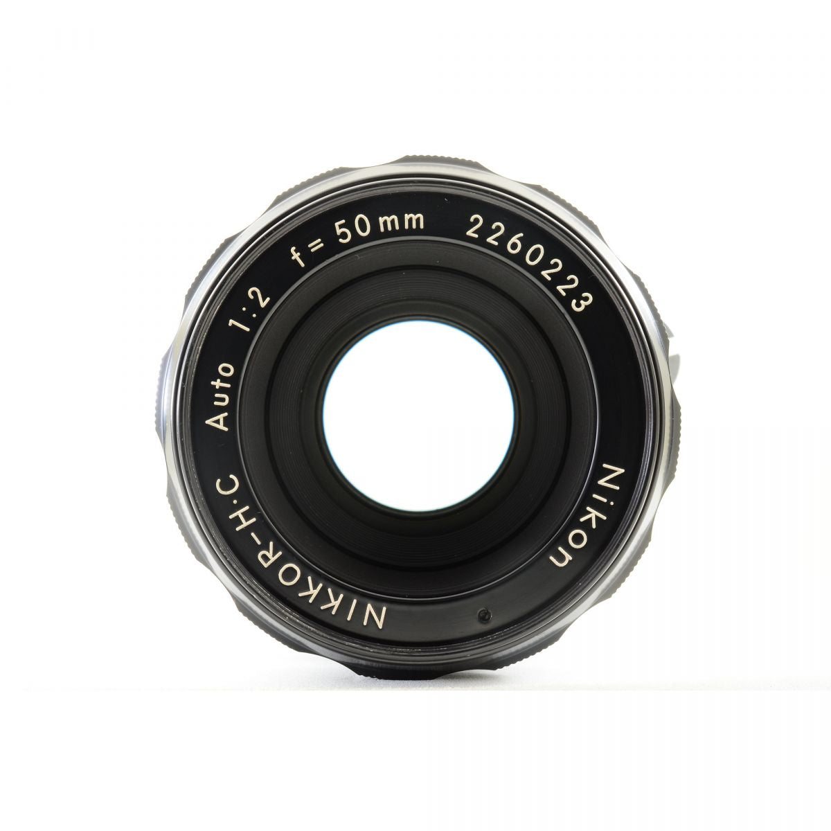 【中古】Nikon NIKKOR H.C Auto 50mm f/2 非Ai 単焦点 カメラレンズ 交換レンズ ニコン