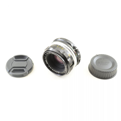 【中古】Nikon NIKKOR H.C Auto 50mm f/2 非Ai 単焦点 カメラレンズ 交換レンズ ニコン