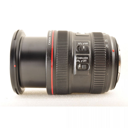 【中古】Canon EF 24-70mm f/4L IS USM ズーム フード カメラレンズ 交換レンズ キャノン