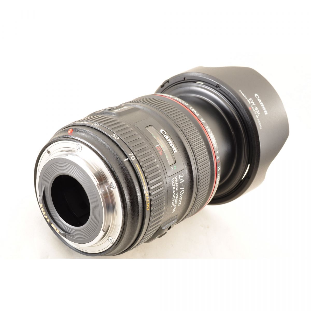 【中古】Canon EF 24-70mm f/4L IS USM ズーム フード カメラレンズ 交換レンズ キャノン
