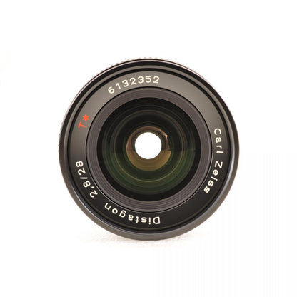【中古】Contax Carl Zeiss Distagon 28mm f/2.8 T* AEJ 単焦点 カメラレンズ 交換レンズ コンタックス