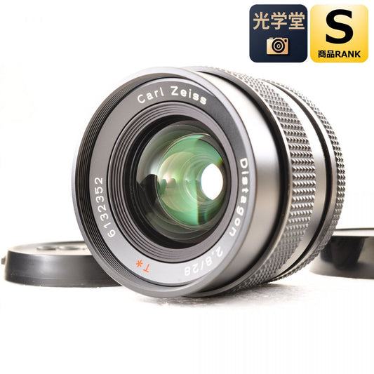【中古】Contax Carl Zeiss Distagon 28mm f/2.8 T* AEJ 単焦点 カメラレンズ 交換レンズ コンタックス