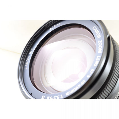 【中古】Canon EF-S 18-200mm f/3.5-5.6 IS 高倍率ズーム カメラレンズ キヤノン