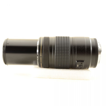 【中古】Canon EF 70-300mm f/4-5.6 IS USM 望遠ズームレンズ 元箱付 キヤノン