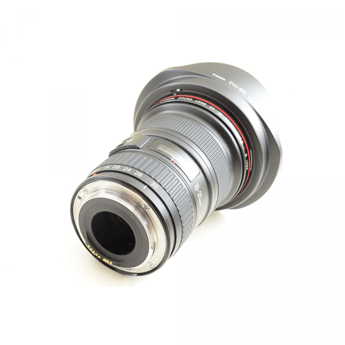 【中古】Canon EF 16-35mm f/2.8L II USM 大口径広角ズームレンズ 元箱 フード付 キヤノン