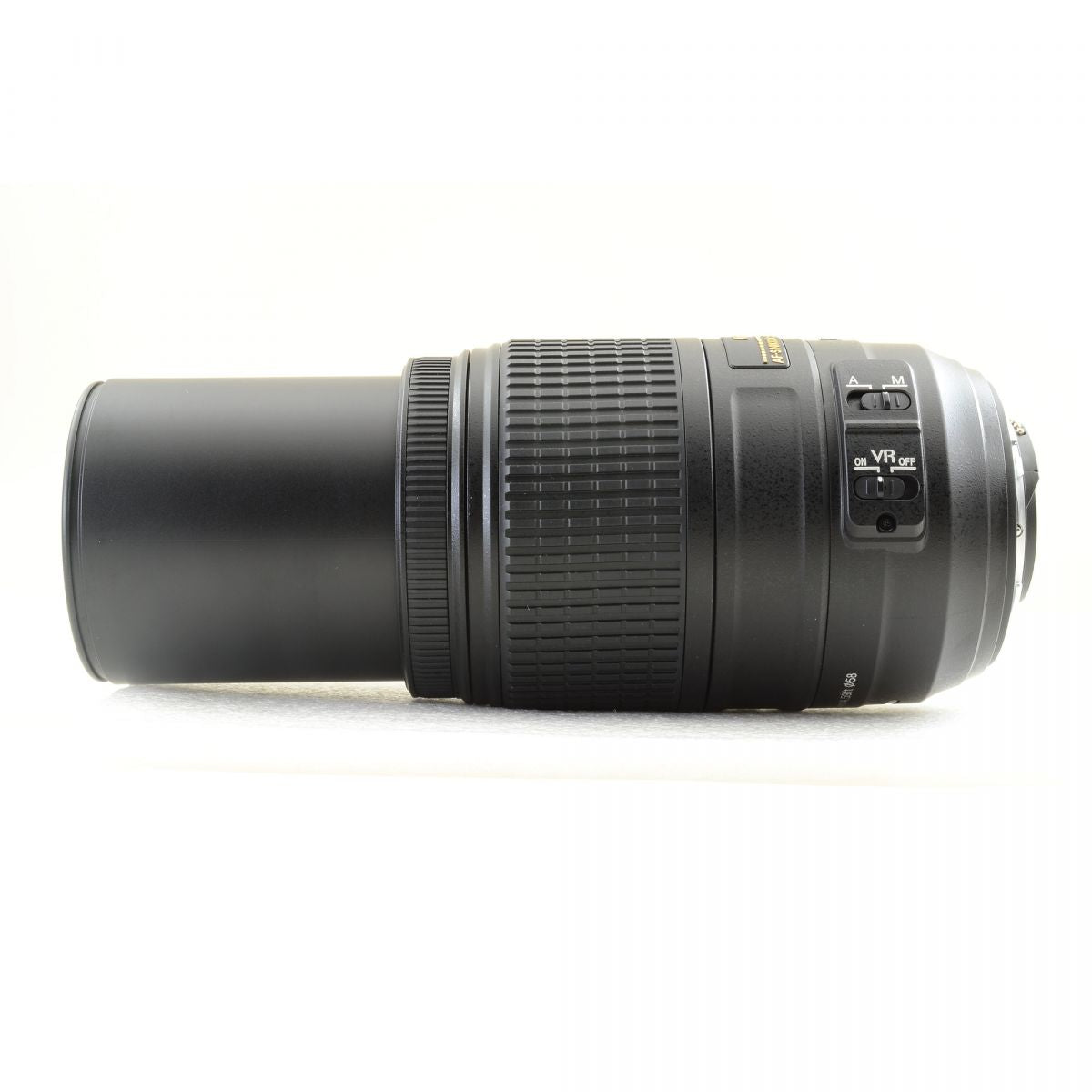 【中古】Nikon AF-S DX NIKKOR 55-300mm f/4.5-5.6G ED VR 望遠ズームレンズ フード付 ニコン