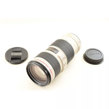 【中古】Canon EF 70-200mm F4L IS USM ズーム カメラレンズ 交換レンズ キヤノン