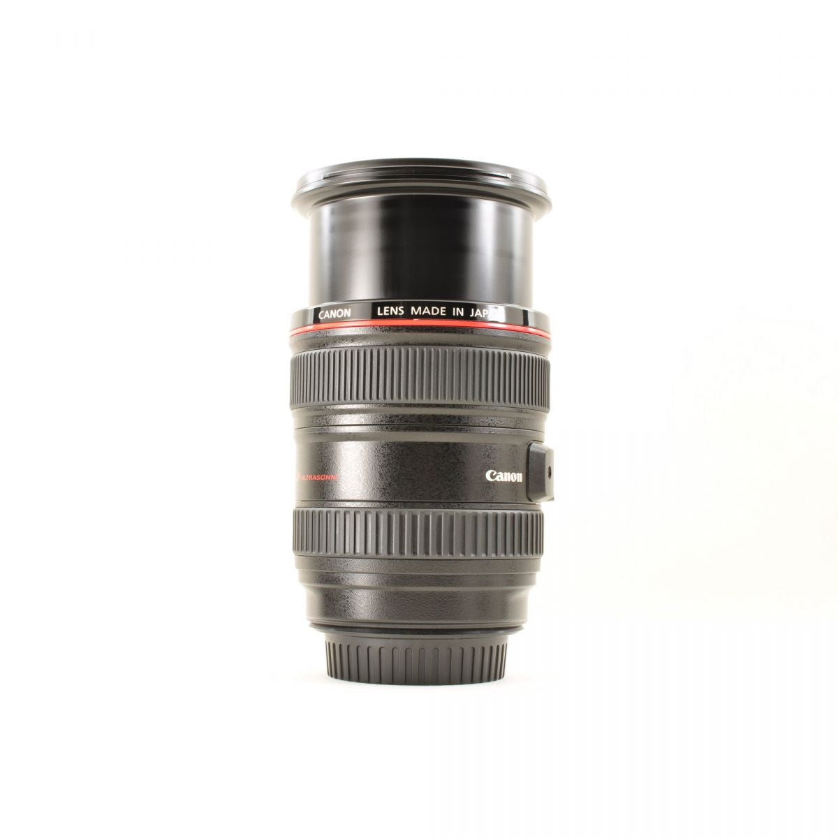 【中古】Canon EF 24-105mm f/4L IS USM ズーム 元箱 フード カメラレンズ 交換レンズ キャノン
