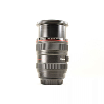 【中古】Canon EF 24-105mm f/4L IS USM ズーム 元箱 フード カメラレンズ 交換レンズ キャノン