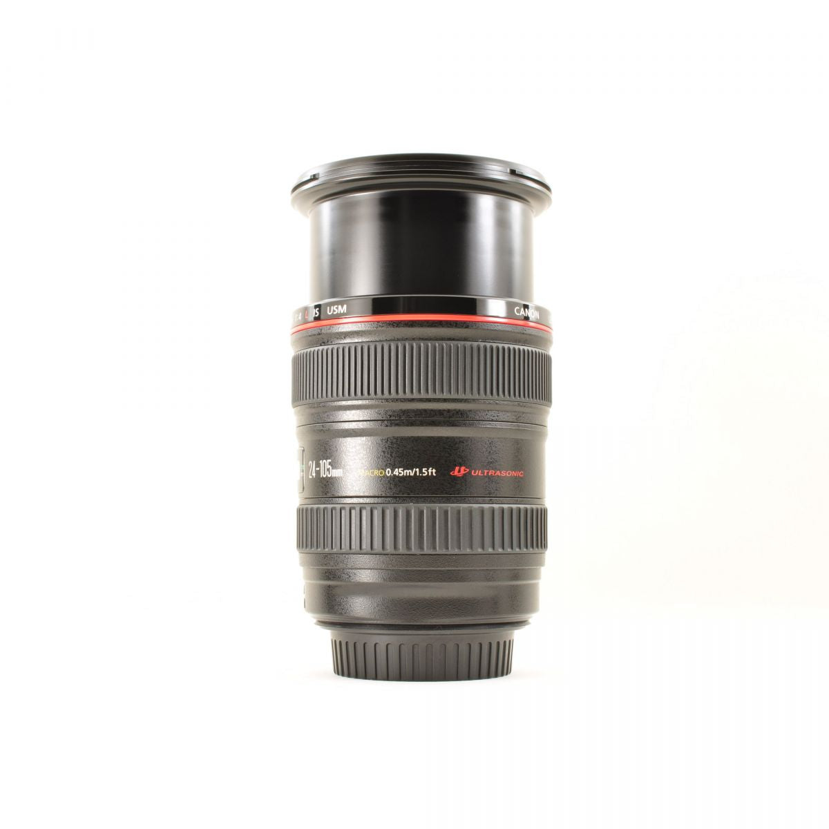 【中古】Canon EF 24-105mm f/4L IS USM ズーム 元箱 フード カメラレンズ 交換レンズ キャノン