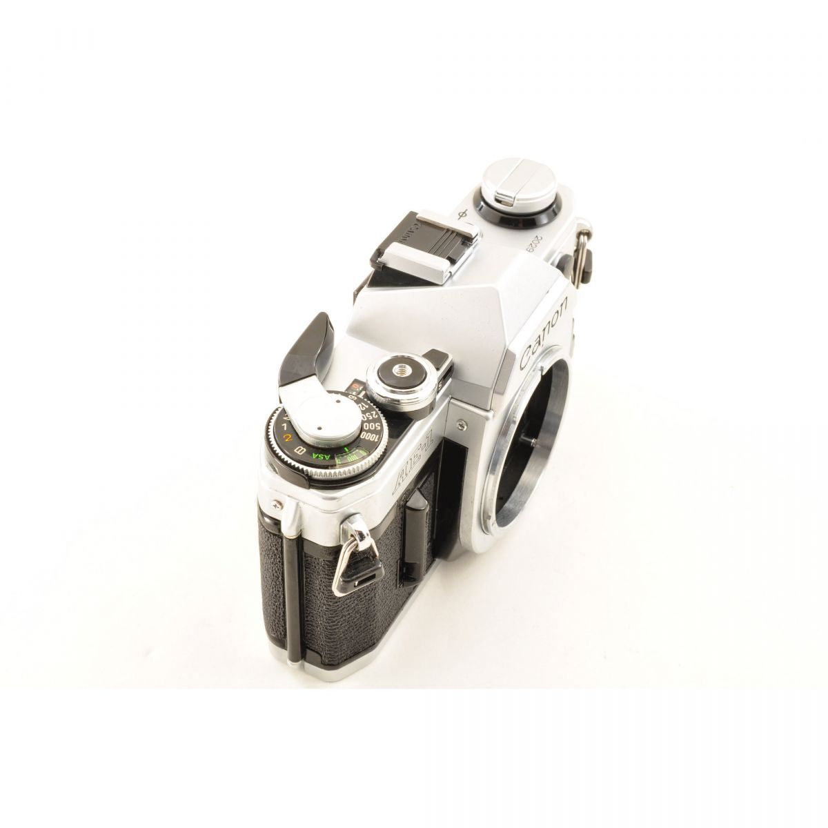 【中古】Canon AE-1 シルバー フィルムカメラ FD 55mm f/1.2 単焦点 キャノン