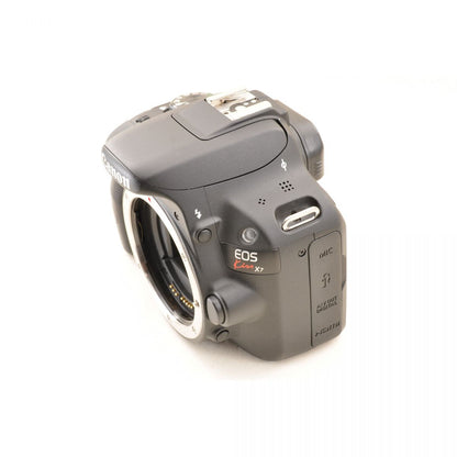 【中古】Canon EOS Kiss X7 デジタルカメラ 三本レンズセット 一眼レフ キャノン