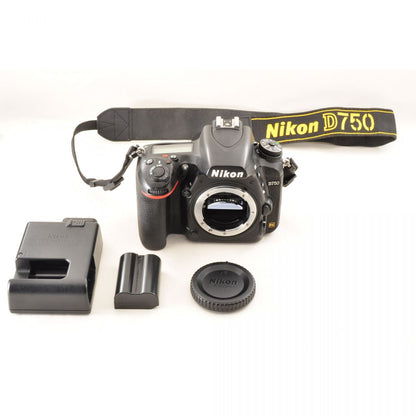 【中古】Nikon D750 24.3MP 一眼レフ デジタルカメラ デジタルカメラ ニコン
