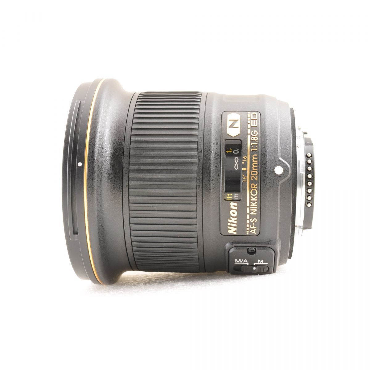 【中古】Nikon AF-S NIKKOR 20mm f/1.8G ED 20mm f/1.8G 単焦点 カメラレンズ 交換レンズ フード付 ニコン