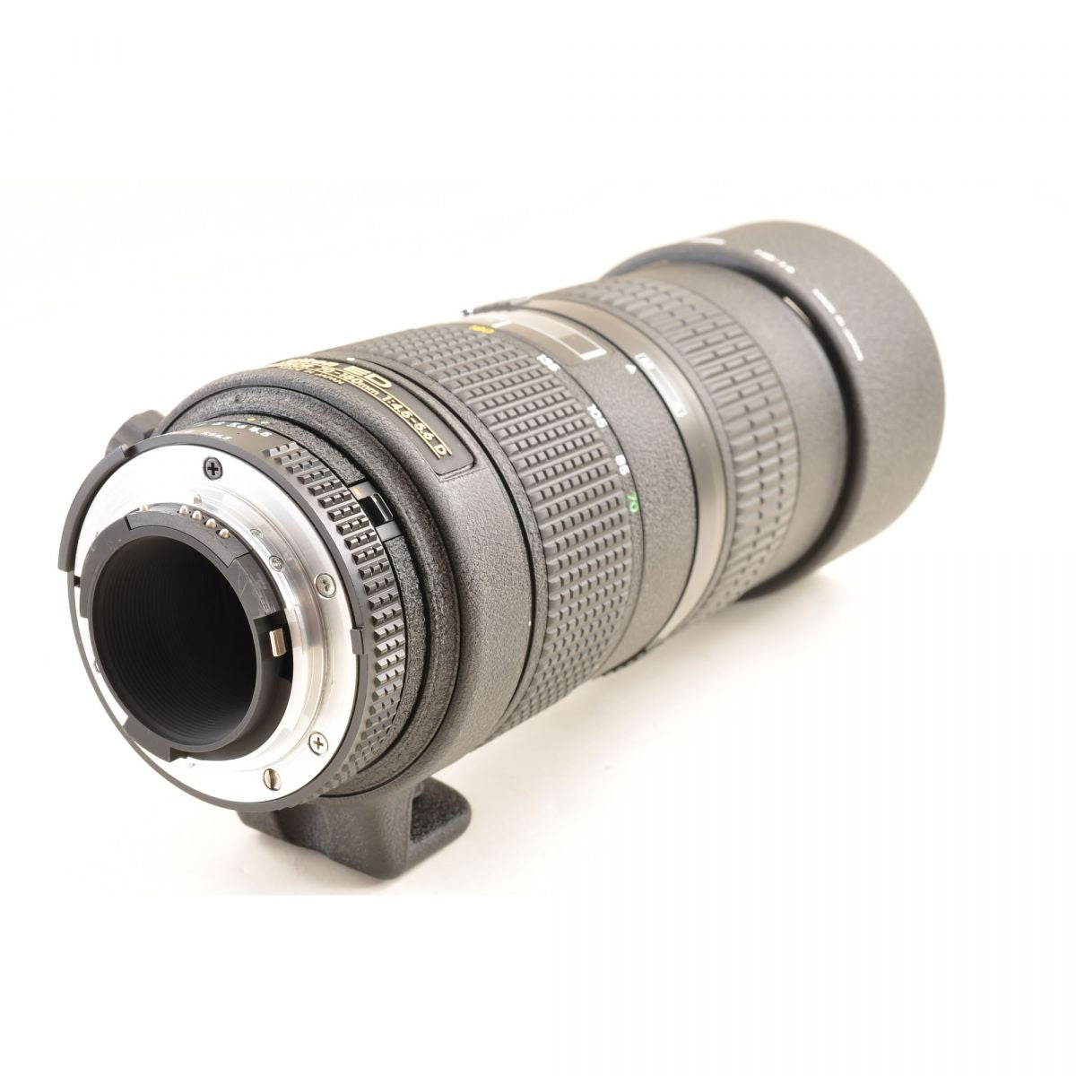 【中古】Nikon AF Micro 70-180mm f/4.5-5.6D ED マクロ ズーム カメラレンズ 交換レンズ フード付 ニコン