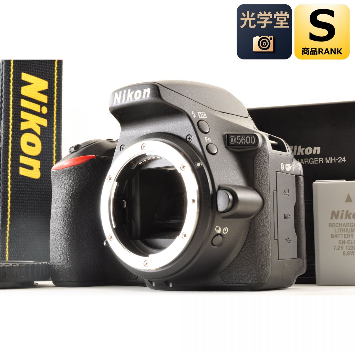 【中古】Nikon D5600 24.2MP 一眼レフ デジタルカメラ デジタルカメラ ニコン