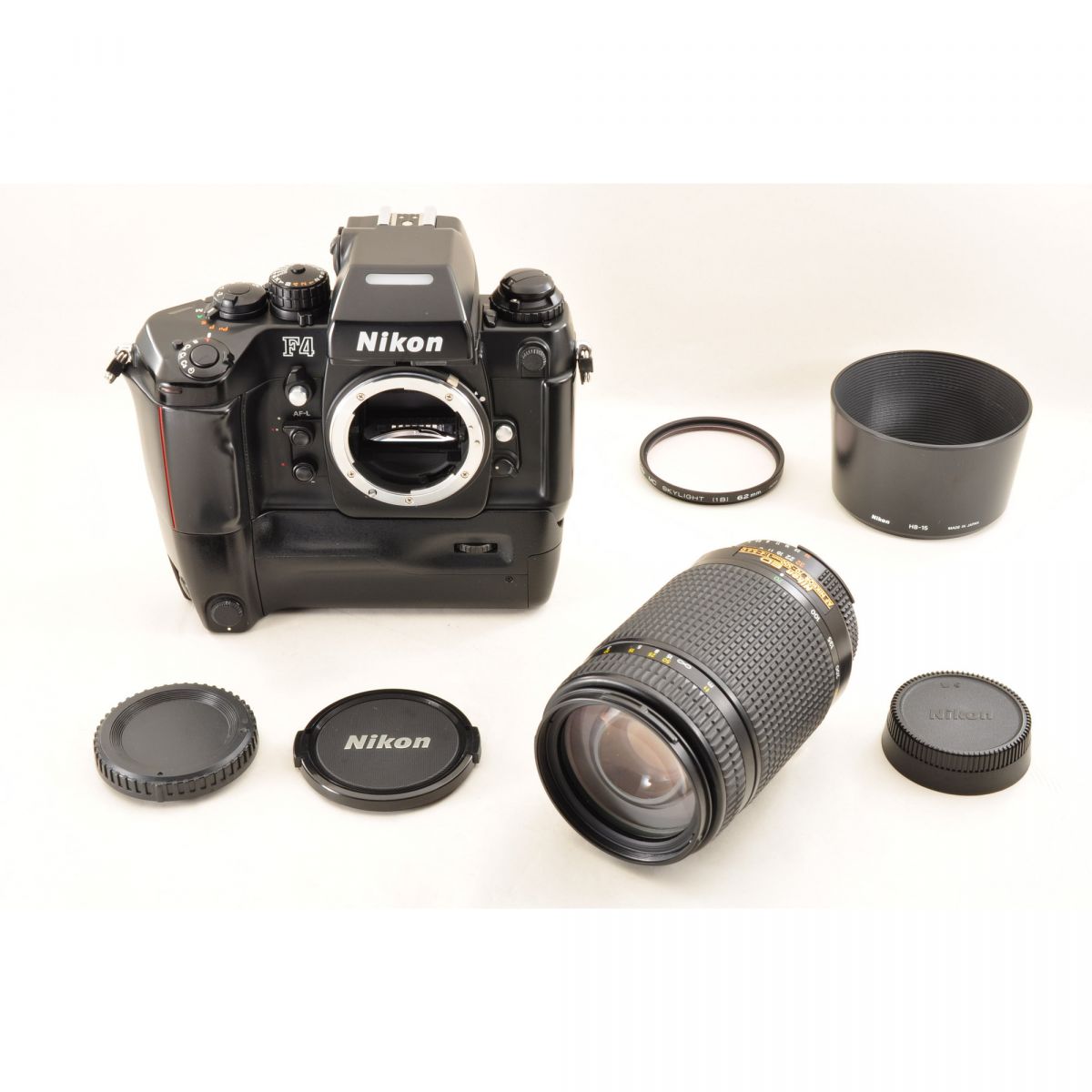 【中古】Nikon F4E MB-23 70-300mm f/4-5.6D 一眼レフ フィルムカメラ ニコン