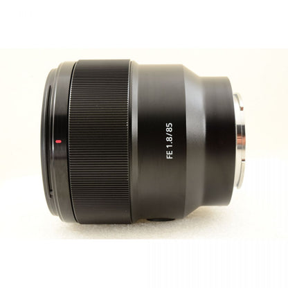 【中古】Sony FE 85mm f/1.8 単焦点 カメラレンズ 交換レンズ フード 元箱付 ソニー