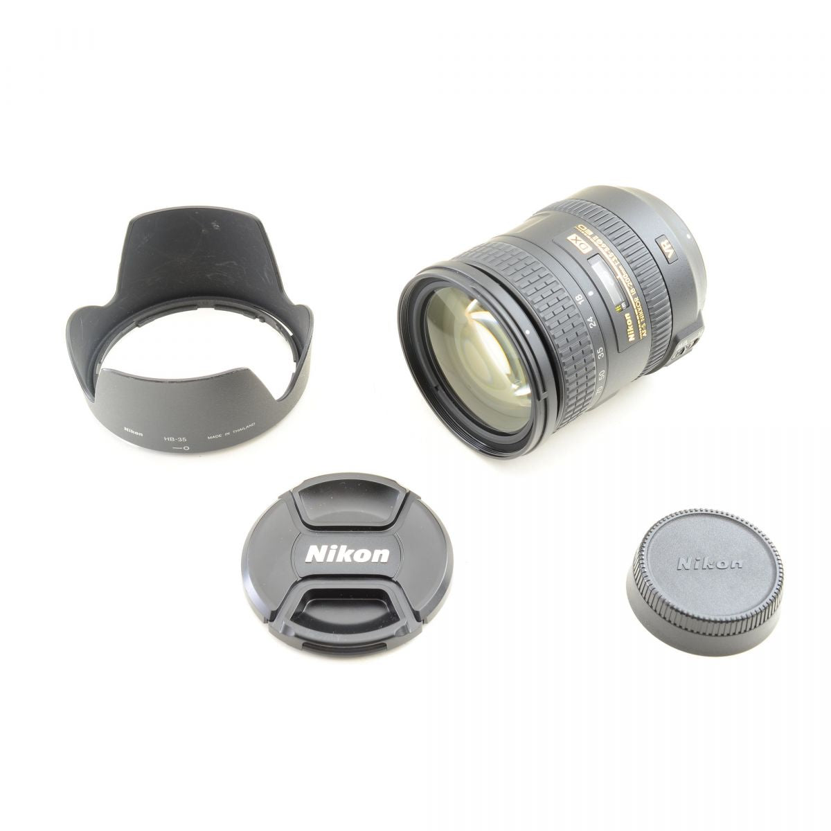【中古】Nikon AF-S DX NIKKOR 18-200mm f/3.5-5.6G ED VR II 高倍率ズームレンズ フード付 ニコン