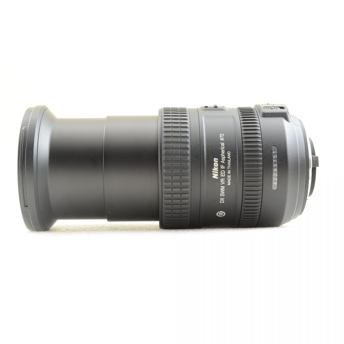 【中古】Nikon AF-S DX NIKKOR 18-200mm f/3.5-5.6G ED VR II 高倍率ズームレンズ フード付 ニコン