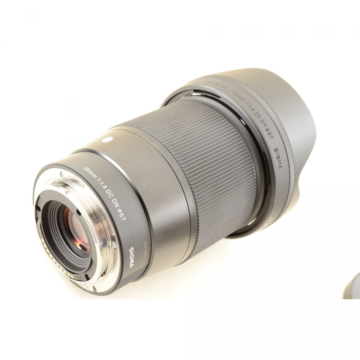 【中古】SIGMA 16mm F1.4 DC DN Contemporary ソニーEマウント用 フード付 シグマ