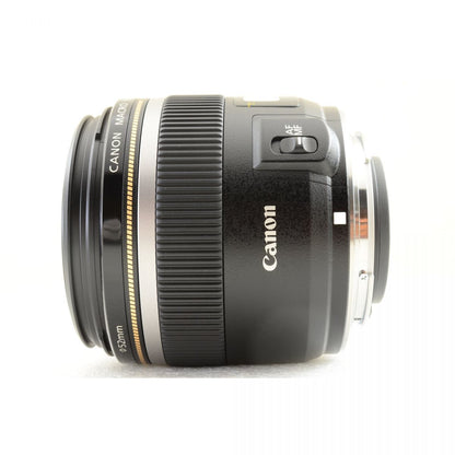 【中古】Canon EF-S 60mm f/2.8 マクロ USM 単焦点レンズ フード付 キヤノン