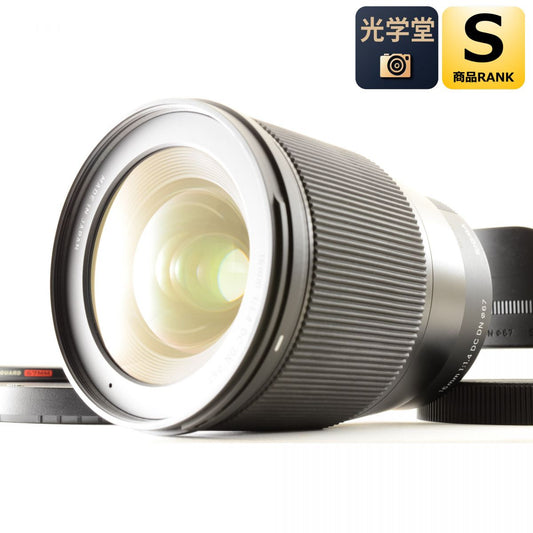 【中古】SIGMA 16mm F1.4 DC DN Contemporary ソニーEマウント用 フード付 シグマ