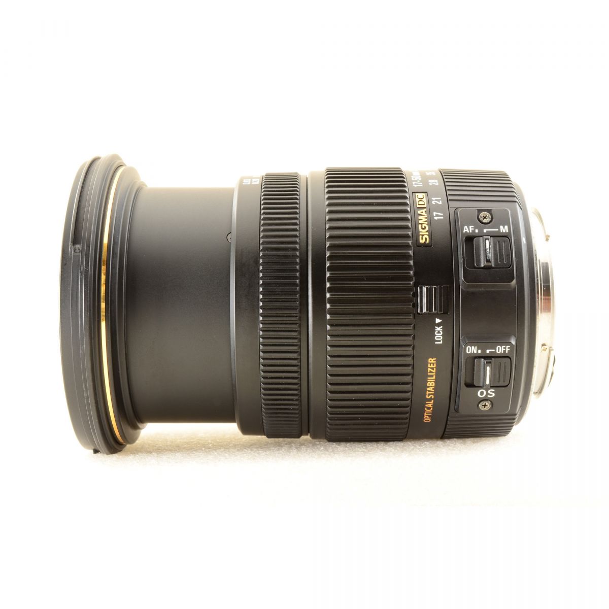 【中古】SIGMA 17-50mm F2.8 EX DC OS HSM キヤノンEFマウント用 元箱 ケース付 シグマ