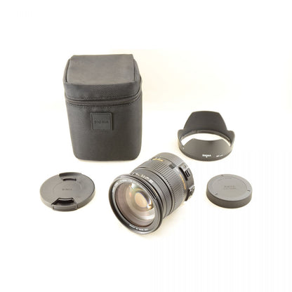 【中古】SIGMA 17-50mm F2.8 EX DC OS HSM キヤノンEFマウント用 元箱 ケース付 シグマ