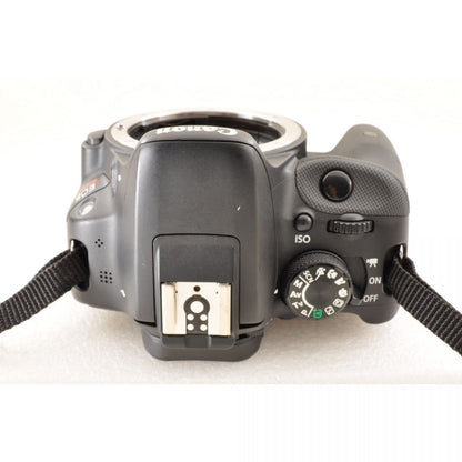【中古】Canon EOS Kiss X7 18-55mm 55-250mm 一眼レフ デジタルカメラ キヤノン
