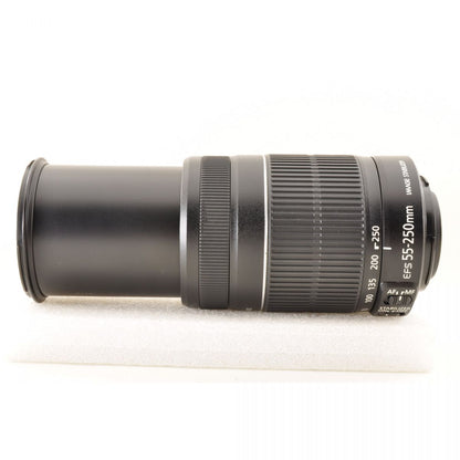 【中古】Canon EOS Kiss X7 18-55mm 55-250mm 一眼レフ デジタルカメラ キヤノン