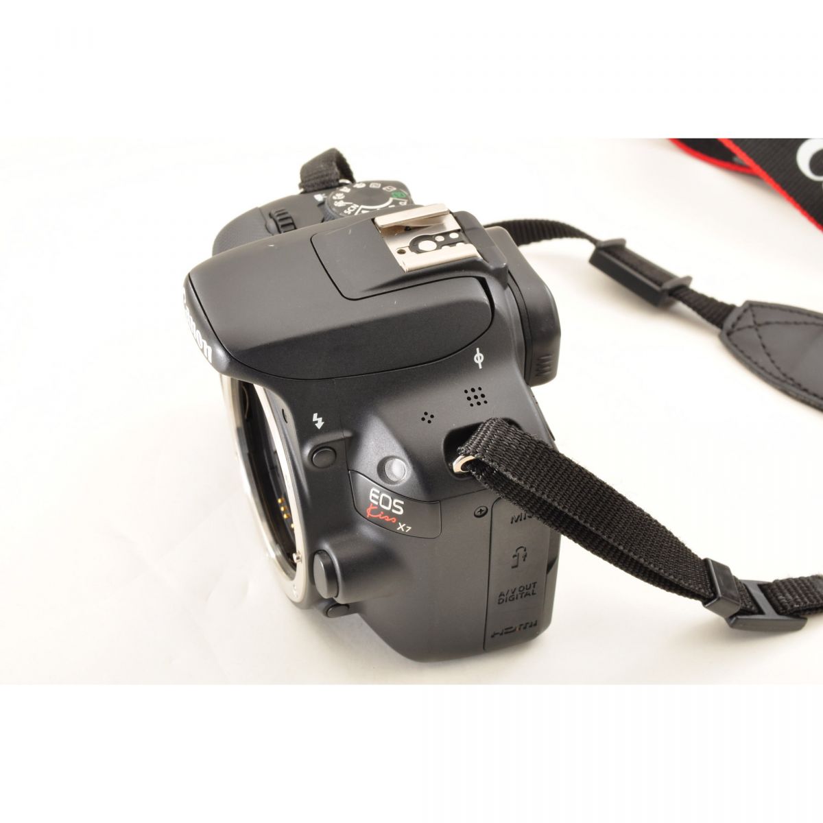 【中古】Canon EOS Kiss X7 18-55mm 55-250mm 一眼レフ デジタルカメラ キヤノン