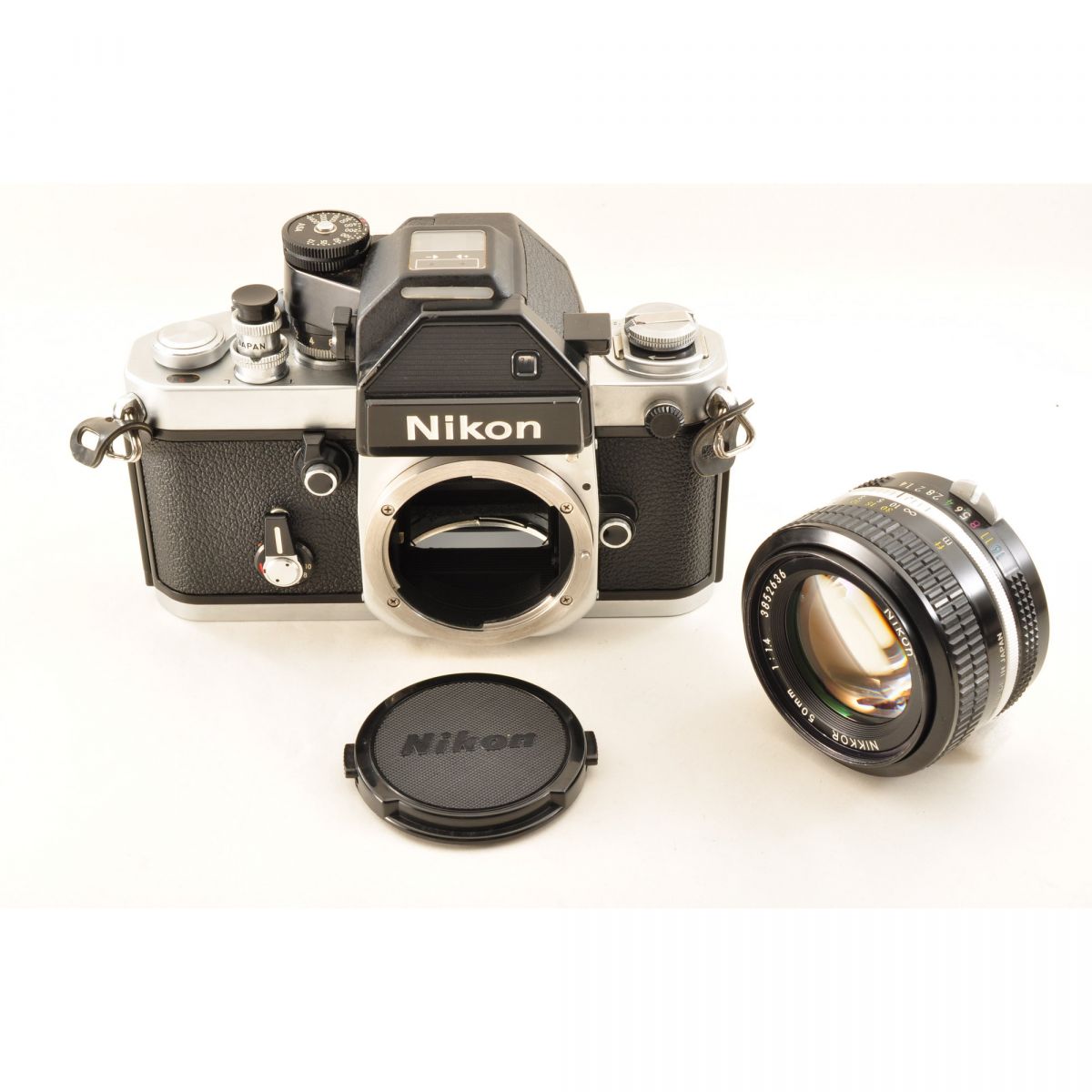 【中古】Nikon F2 フォトミックS シルバー 50mm f/1.4 一眼レフ フィルムカメラ ニコン