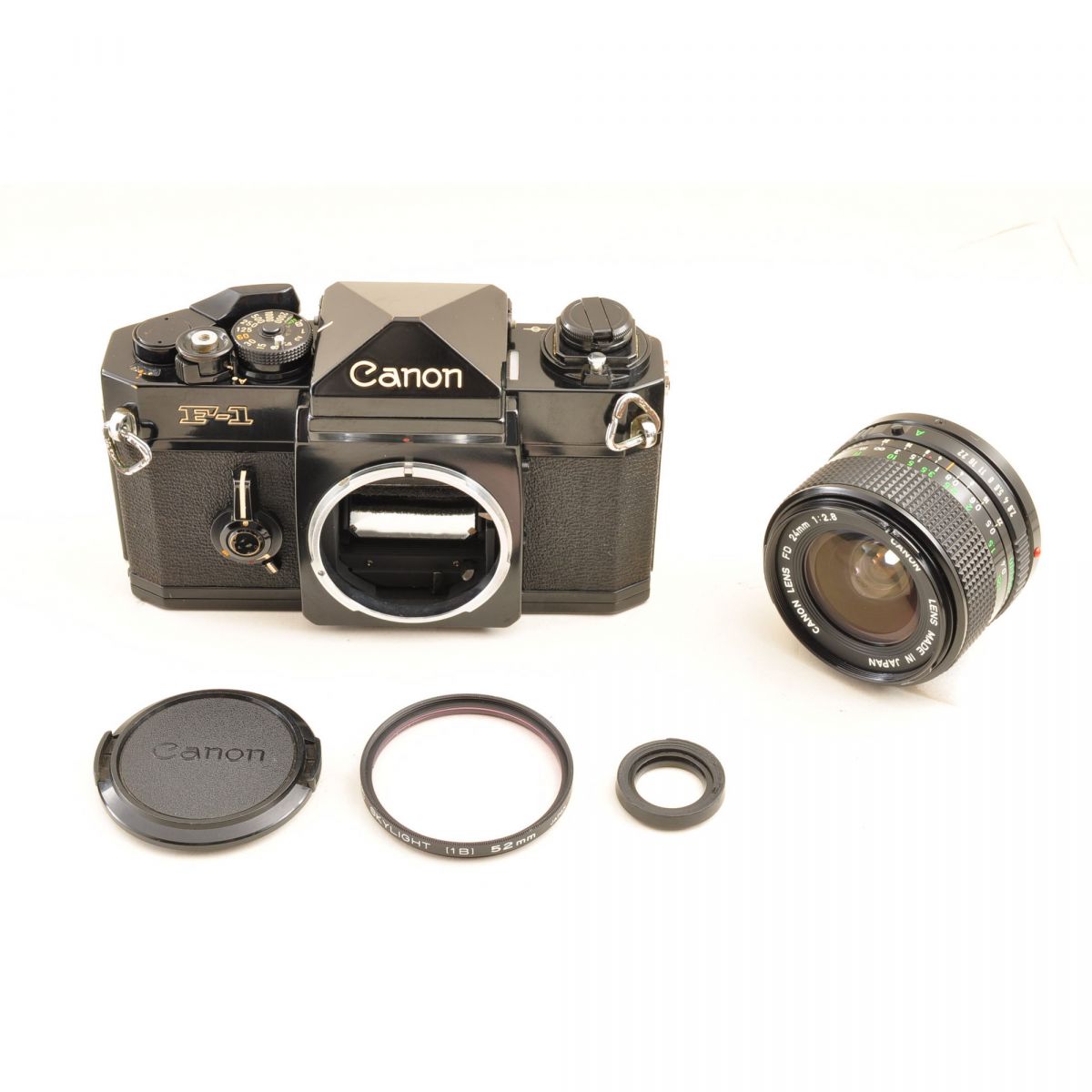 Canon F-1 後期型 New FD 24mm f/2.8 一眼レフ フィルムカメラ キヤノン