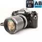 【中古】Nikon New FM2 後期型 ブラック Ai-s 35-105mm f/3.5-4.5 一眼レフ フィルムカメラ ニコン