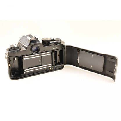 【中古】Nikon New FM2 後期型 ブラック Ai-s 35-105mm f/3.5-4.5 一眼レフ フィルムカメラ ニコン