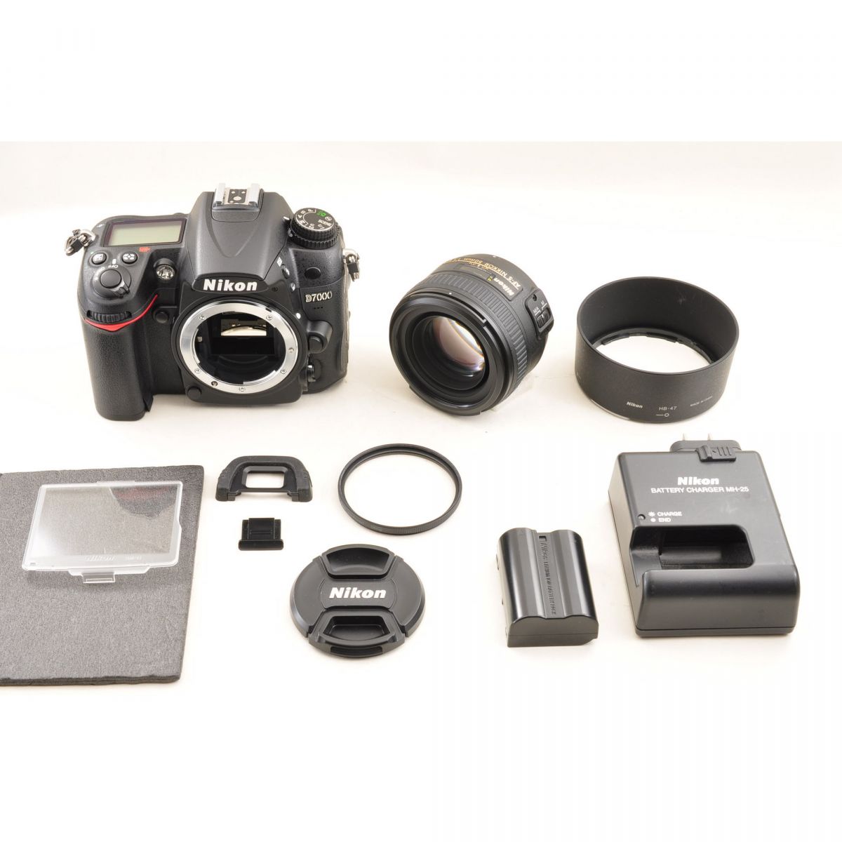 【中古】Nikon D7000 50mm f/1.4G レンズキット デジタル一眼レフカメラ ニコン