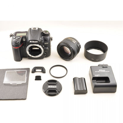【中古】Nikon D7000 50mm f/1.4G レンズキット デジタル一眼レフカメラ ニコン